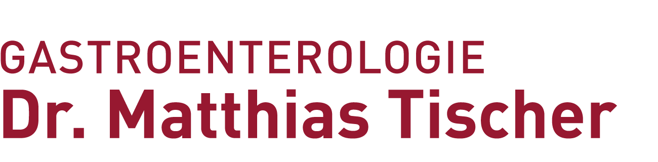 Logoschriftzug der gastroenterologischen Praxis Dr. Matthias Tischer